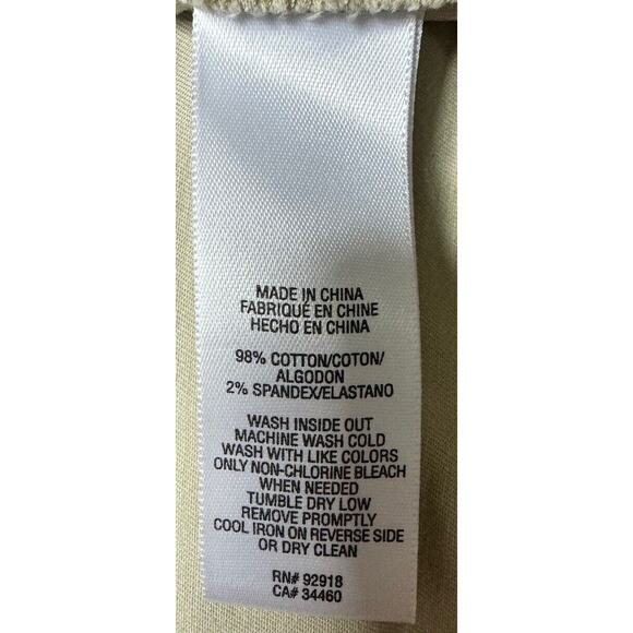 Juicy Couture Women’s Khaki Slim Fit Cargo Pants - Size 4 (32x32) - Picture 6 of 7